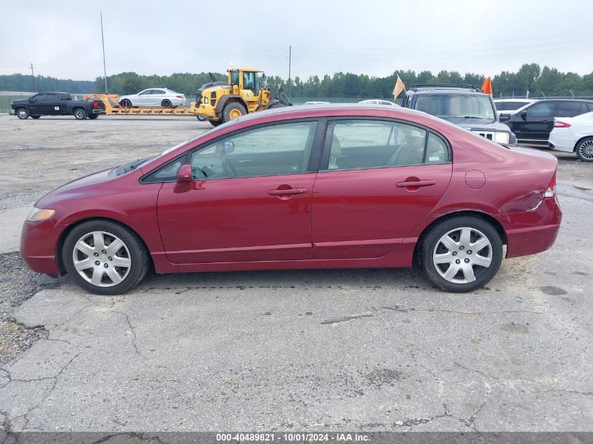 1HGFA16508L091122 2008 Honda Civic Lx