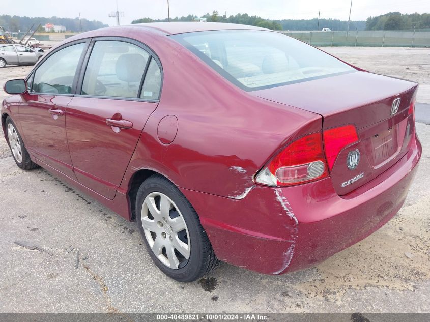 1HGFA16508L091122 2008 Honda Civic Lx