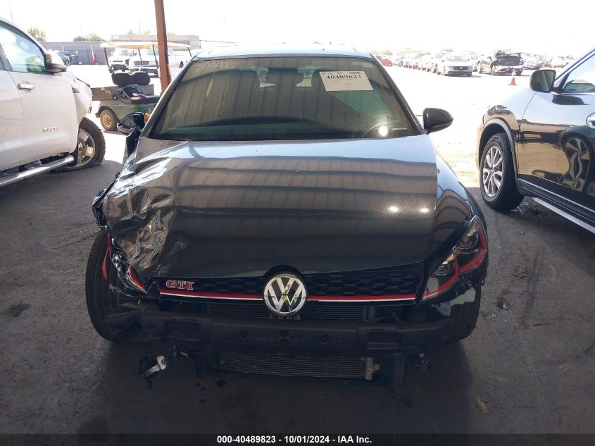 2019 Volkswagen Golf Gti 2.0T Autobahn/2.0T Rabbit Edition/2.0T S/2.0T Se VIN: 3VW6T7AU1KM017690 Lot: 40489823