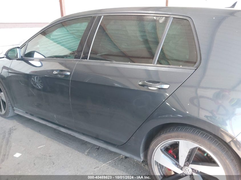 2019 Volkswagen Golf Gti 2.0T Autobahn/2.0T Rabbit Edition/2.0T S/2.0T Se VIN: 3VW6T7AU1KM017690 Lot: 40489823