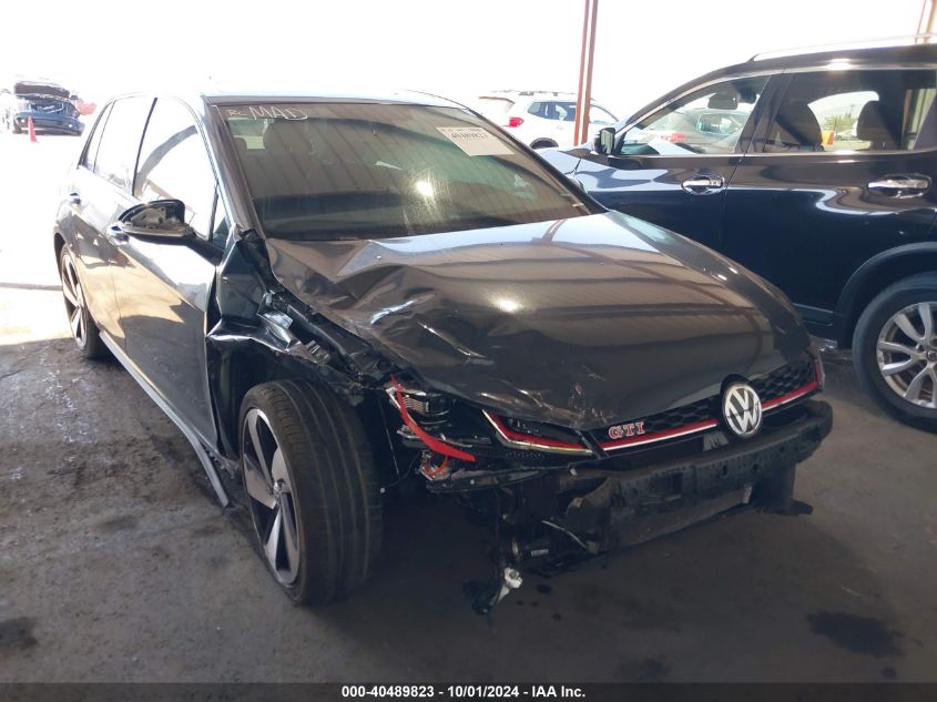 2019 Volkswagen Golf Gti 2.0T Autobahn/2.0T Rabbit Edition/2.0T S/2.0T Se VIN: 3VW6T7AU1KM017690 Lot: 40489823