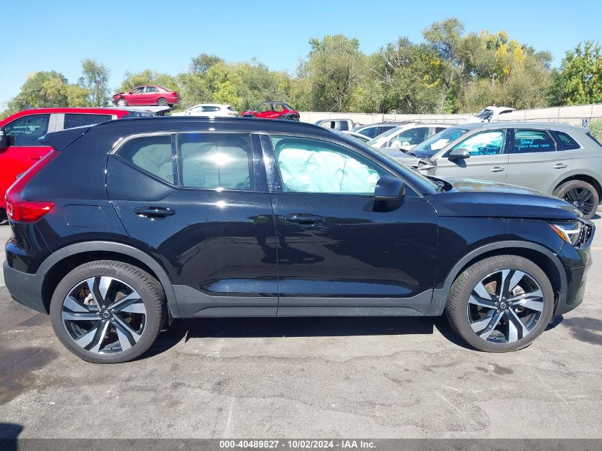 2023 Volvo Xc40 Ultimate VIN: YV4L12UX4P2937314 Lot: 40489827