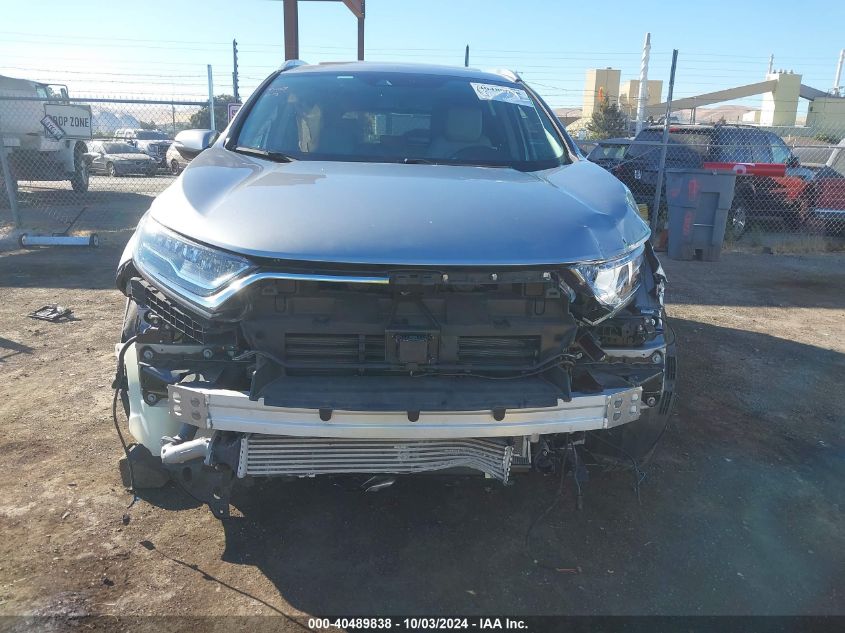 2017 Honda Cr-V Touring VIN: 2HKRW2H90HH610211 Lot: 40489838