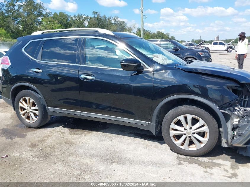 2014 Nissan Rogue Sv VIN: 5N1AT2MT4EC856267 Lot: 40489853