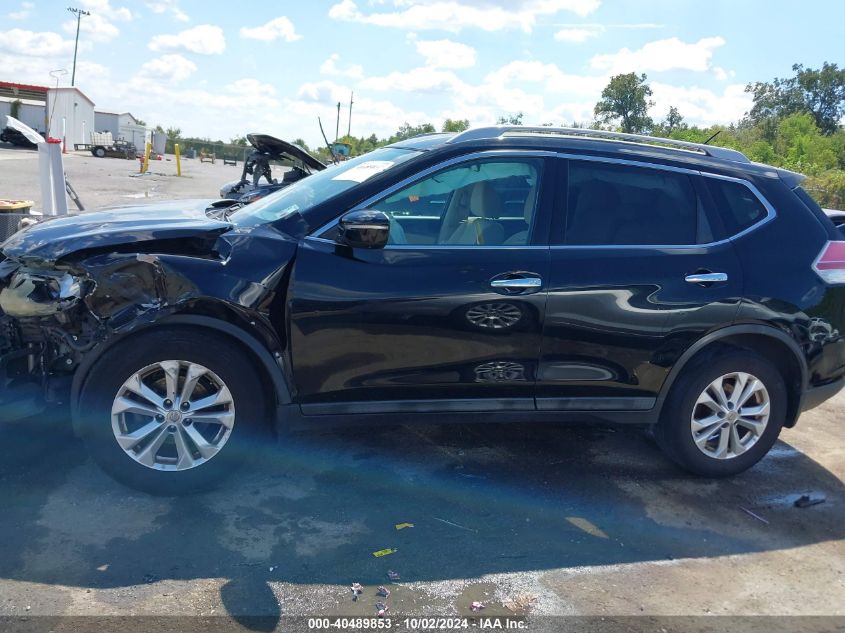 2014 Nissan Rogue Sv VIN: 5N1AT2MT4EC856267 Lot: 40489853