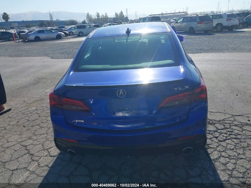 2018 Acura Tlx Tech A-Spec Pkgs VIN: 19UUB2F68JA006337 Lot: 40489862