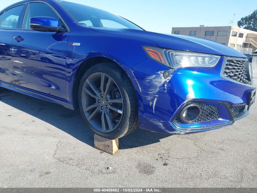 19UUB2F68JA006337 2018 Acura Tlx Tech A-Spec Pkgs