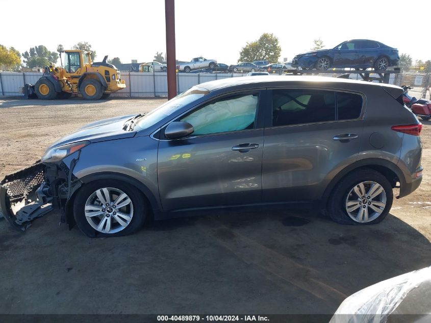 2017 Kia Sportage Lx VIN: KNDPMCAC9H7202125 Lot: 40489879