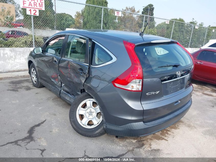 2014 Honda Cr-V Lx VIN: 3CZRM3H32EG701258 Lot: 40489894