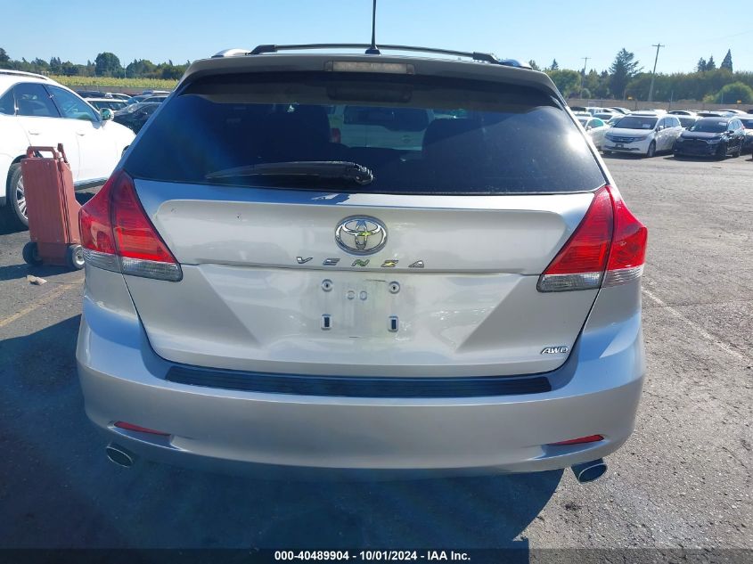 2009 Toyota Venza Base V6 VIN: 4T3BK11A89U019503 Lot: 40489904