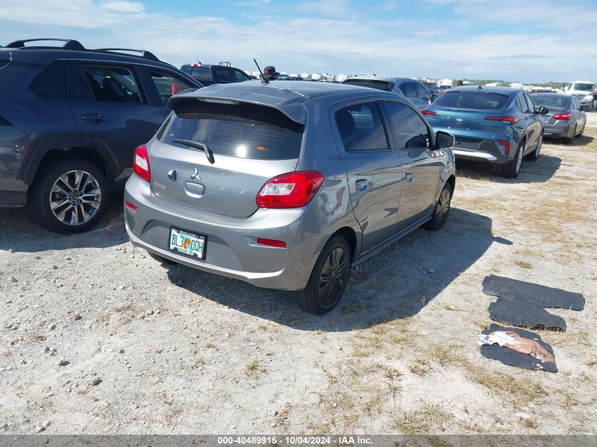 VIN ML32A3HJ7LH001045 2020 MITSUBISHI MIRAGE SE