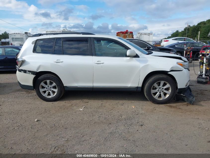 5TDBK3EH3CS154805 2012 Toyota Highlander Base V6