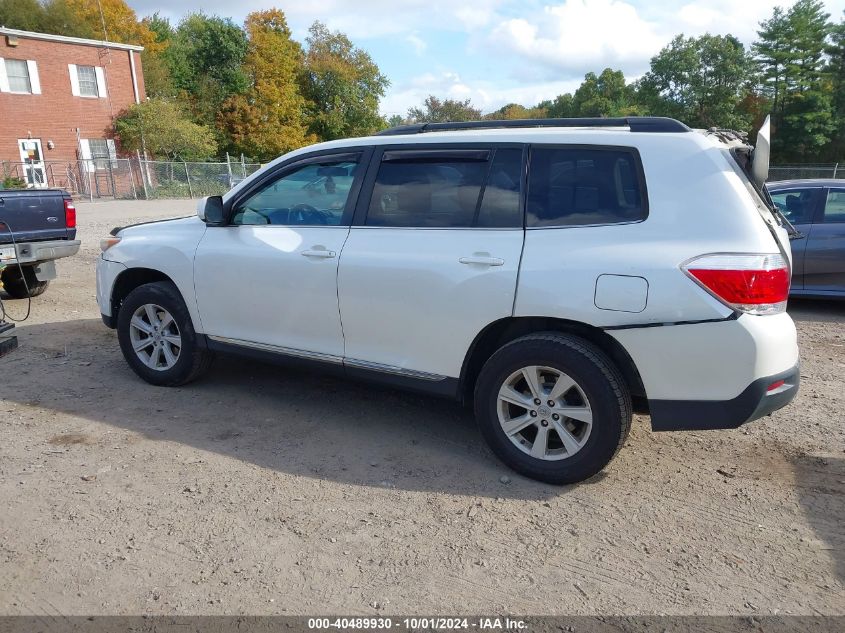 5TDBK3EH3CS154805 2012 Toyota Highlander Base V6