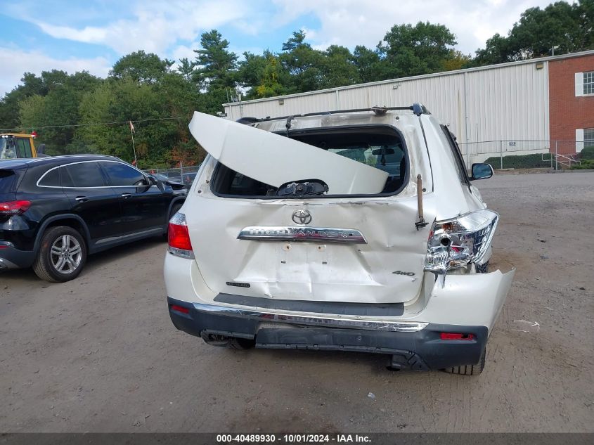 2012 Toyota Highlander Base V6 VIN: 5TDBK3EH3CS154805 Lot: 40489930