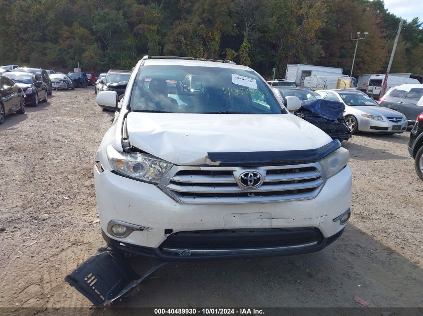 5TDBK3EH3CS154805 2012 Toyota Highlander Base V6