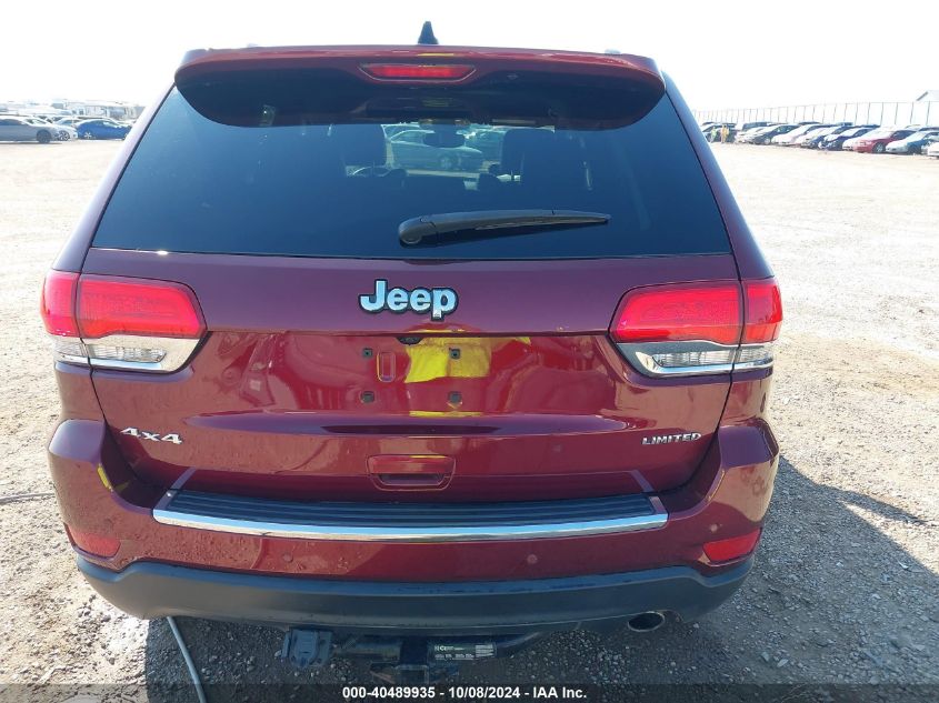 1C4RJFBG6JC321154 2018 Jeep Grand Cherokee Limited 4X4