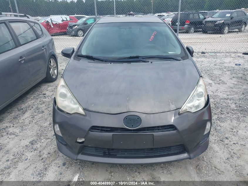 JTDKDTB36C1023688 2012 Toyota Prius C One