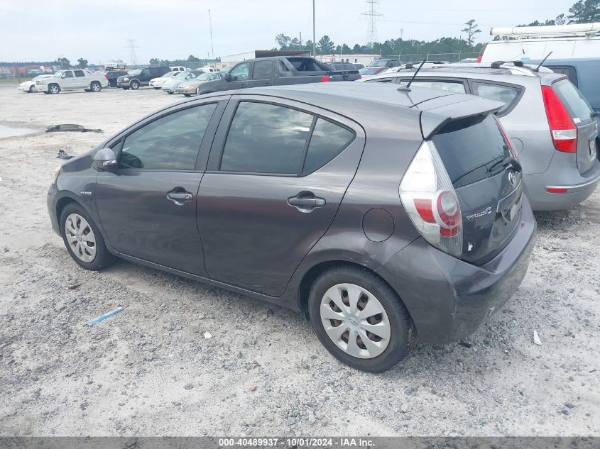 JTDKDTB36C1023688 2012 Toyota Prius C One