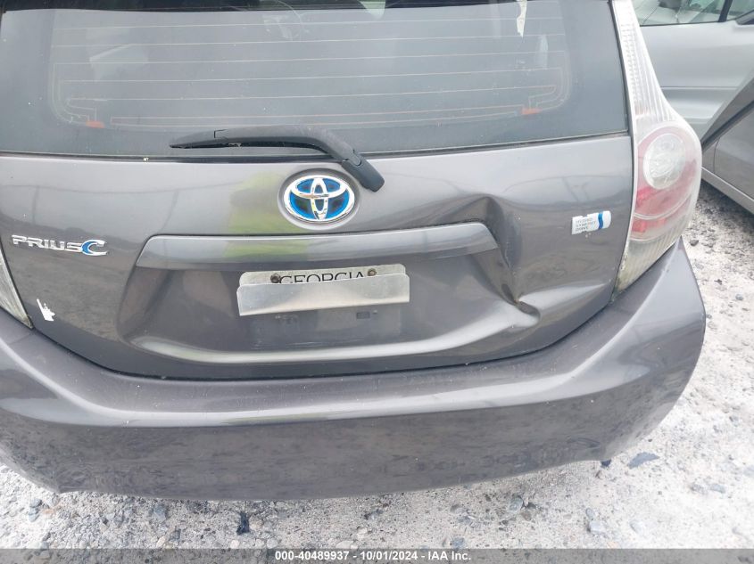 JTDKDTB36C1023688 2012 Toyota Prius C One