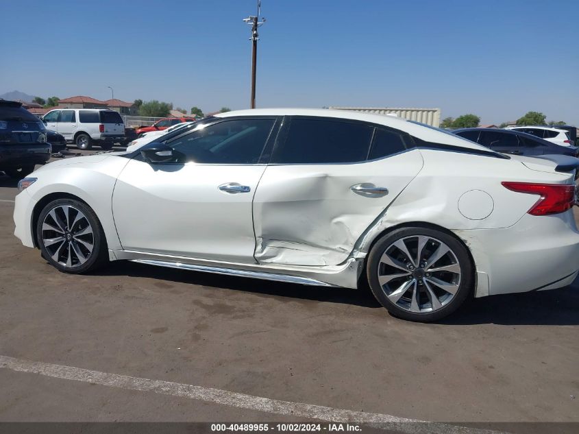 2016 Nissan Maxima 3.5 Sr VIN: 1N4AA6AP4GC431052 Lot: 40489955