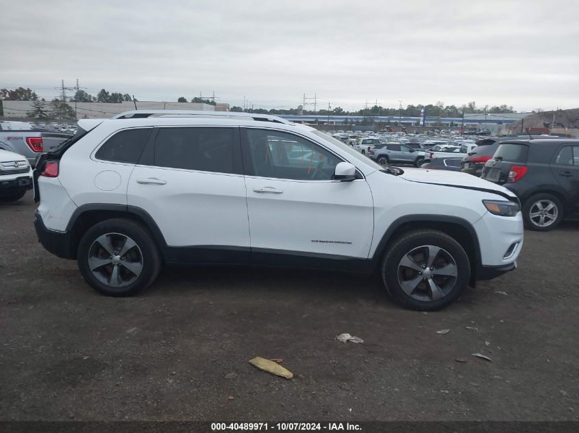 2019 Jeep Cherokee Limited VIN: 1C4PJMDX0KD426647 Lot: 40489971