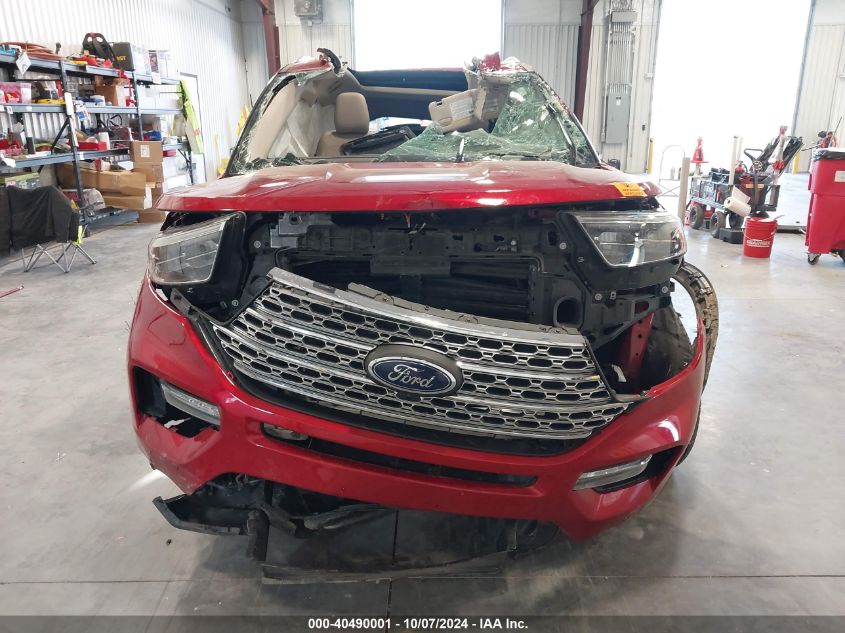 2020 Ford Explorer Limited VIN: 1FMSK7FH3LGA82127 Lot: 40490001