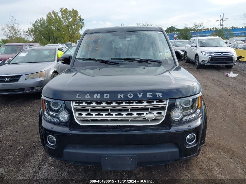 2016 Land Rover Lr4 Hse Luxury VIN: SALAK2V64GA795588 Lot: 40490015