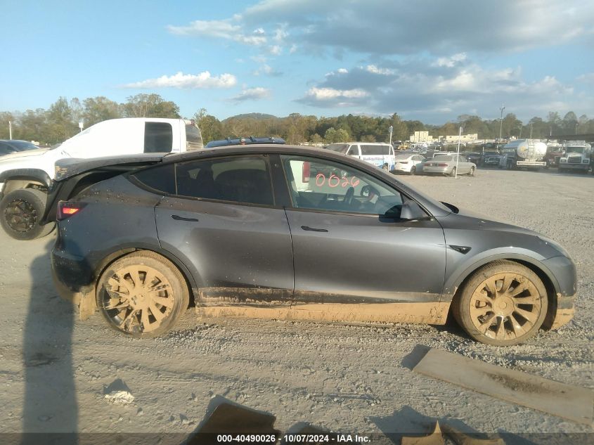 2023 Tesla Model Y Awd/Long Range Dual Motor All-Wheel Drive VIN: 7SAYGDEE9PA052474 Lot: 40490026