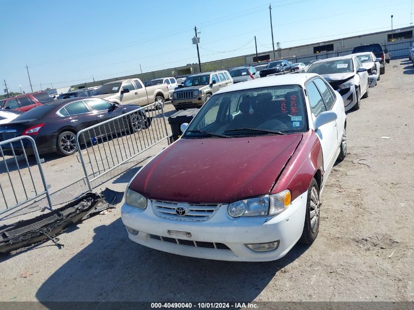 2002 Toyota Corolla S VIN: 1NXBR12E32Z597231 Lot: 40490040