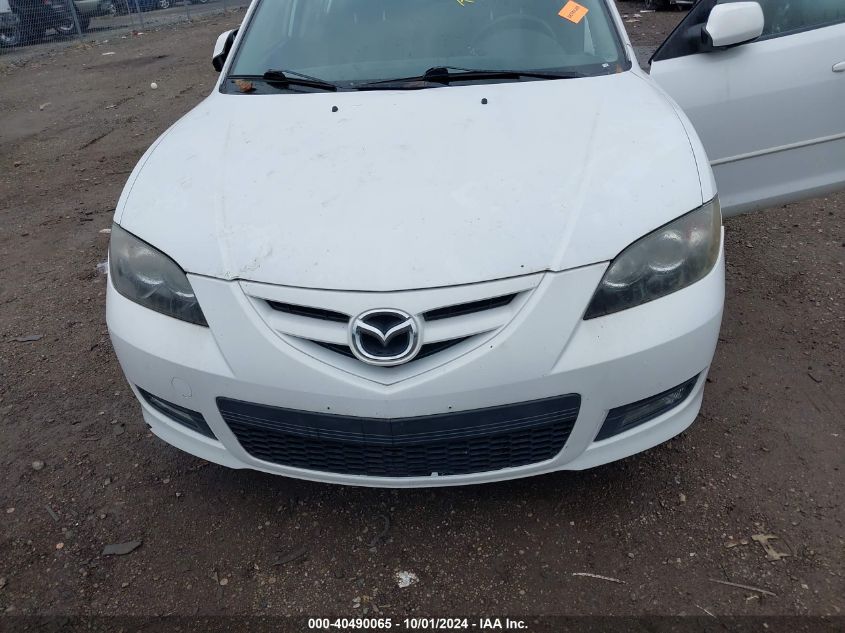 JM1BK323181155903 2008 Mazda Mazda3 S Sport