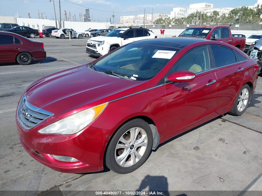 2012 HYUNDAI SONATA VIN: 5NPEC4AC7CH499061