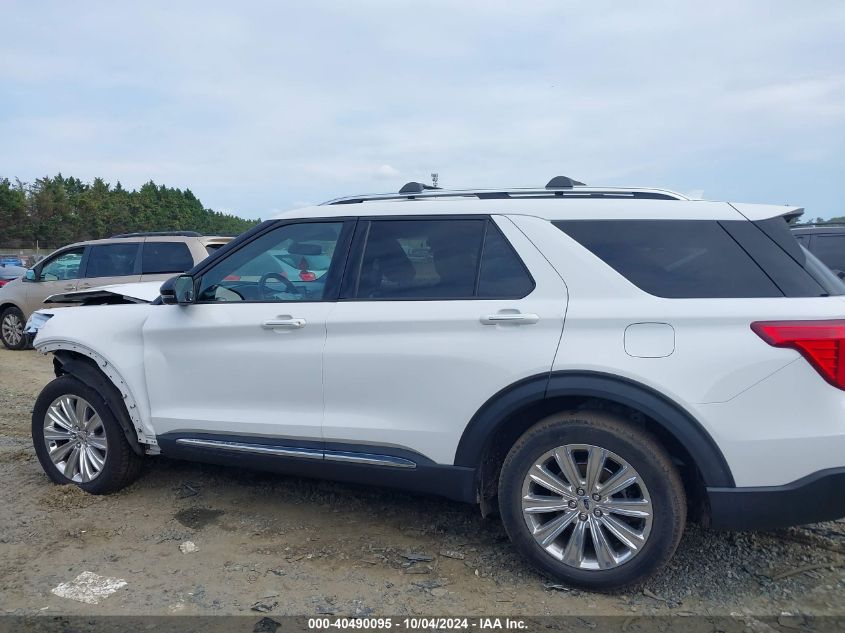 2020 Ford Explorer Limited VIN: 1FMSK8FHXLGB09765 Lot: 40490095