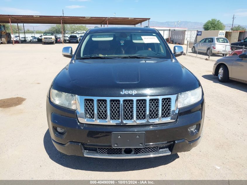 2013 Jeep Grand Cherokee Overland VIN: 1C4RJECG7DC546454 Lot: 40490098