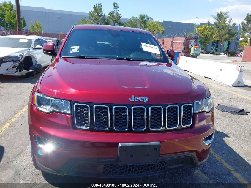 2018 Jeep Grand Cherokee Laredo 4X2 VIN: 1C4RJEAG1JC437891 Lot: 40490105