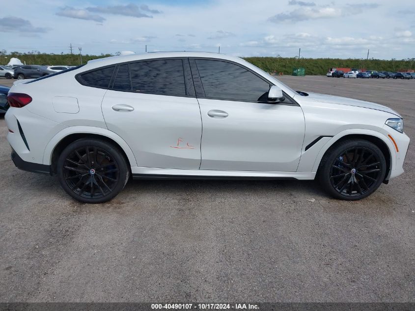 VIN 5UXCY8C01P9N76328 2023 BMW X6, M50I no.13