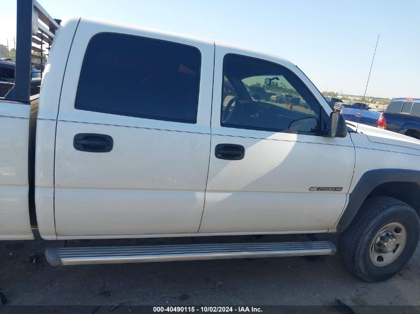 2006 Chevrolet Silverado 2500Hd Work Truck VIN: 1GCHC23U36F270995 Lot: 40490115