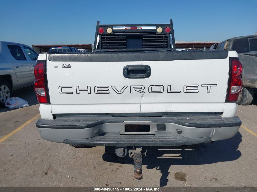 2006 Chevrolet Silverado 2500Hd Work Truck VIN: 1GCHC23U36F270995 Lot: 40490115