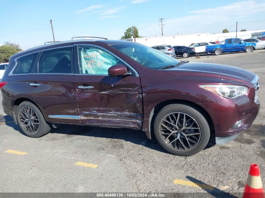 2013 Infiniti Jx35 VIN: 5N1AL0MM6DC313224 Lot: 40490130