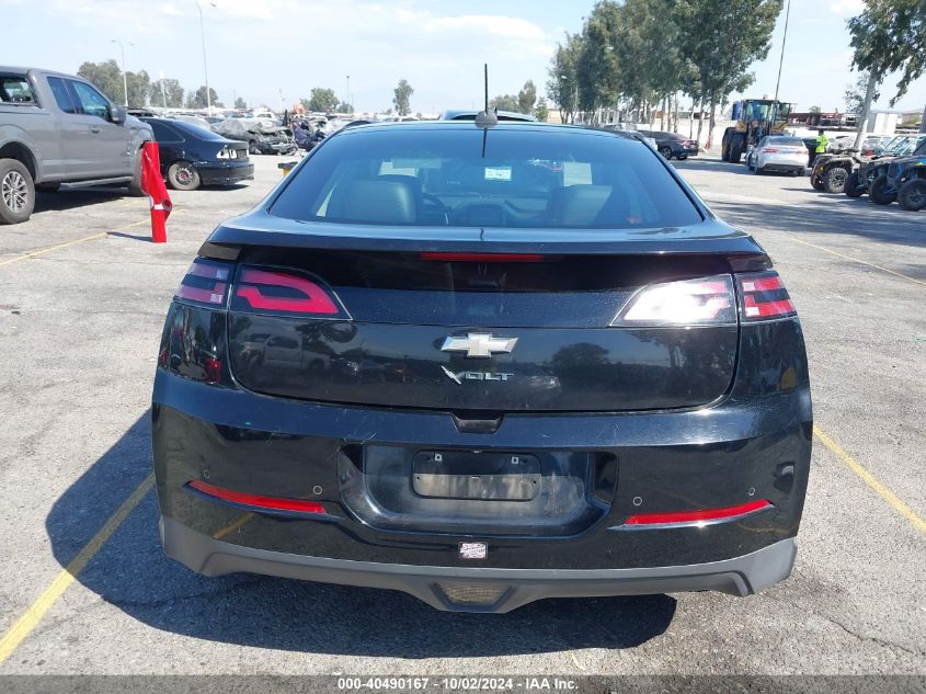 2015 Chevrolet Volt VIN: 1G1RD6E4XFU124393 Lot: 40490167