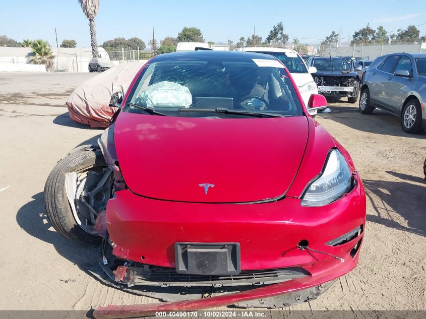 2019 Tesla Model 3 Long Range/Mid Range/Standard Range/Standard Range Plus VIN: 5YJ3E1EA7KF402091 Lot: 40490170