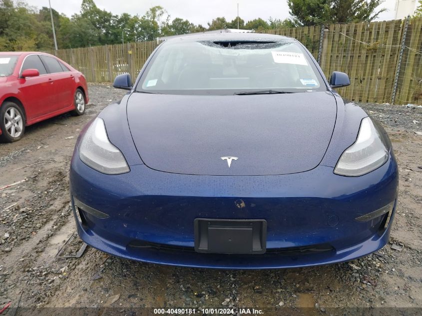 2023 Tesla Model 3 Performance Dual Motor All-Wheel Drive VIN: 5YJ3E1EC2PF628046 Lot: 40490181