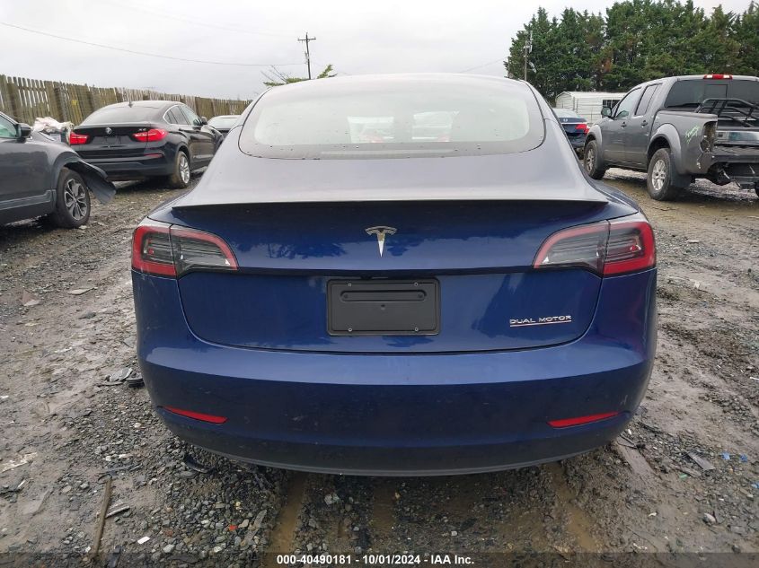 2023 Tesla Model 3 Performance Dual Motor All-Wheel Drive VIN: 5YJ3E1EC2PF628046 Lot: 40490181