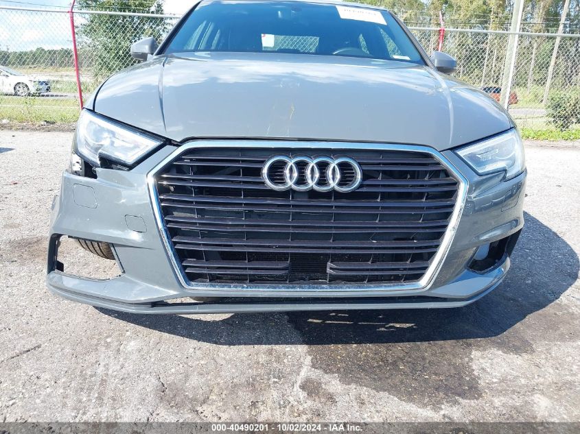 2019 Audi A3 40 Premium/40 Titanium Premium VIN: WAUAUGFFXKA075912 Lot: 40490201