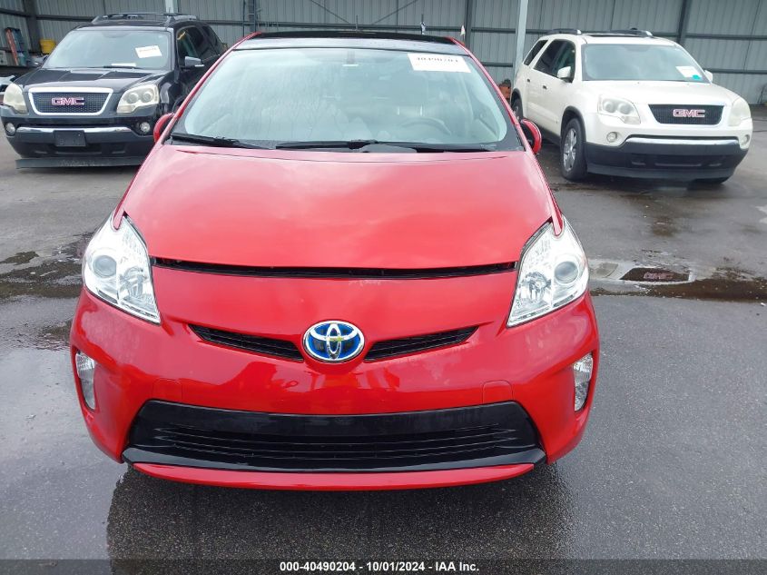 2015 Toyota Prius Four VIN: JTDKN3DU8F1940316 Lot: 40490204