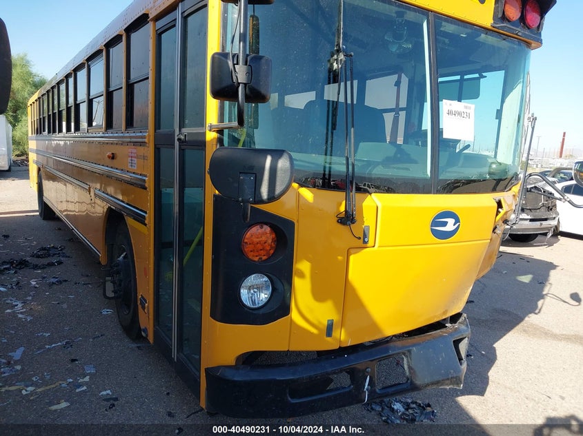 2022 BLUE BIRD SCHOOL BUS / TRANSIT BUS  (VIN: 1BABNBSA3NF379635)