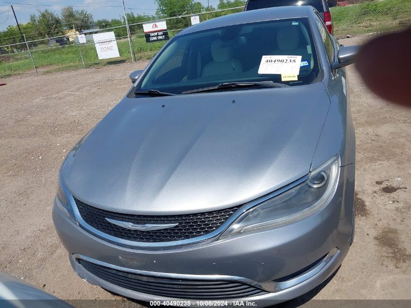 2015 Chrysler 200 Limited VIN: 1C3CCCAB5FN665465 Lot: 40490235