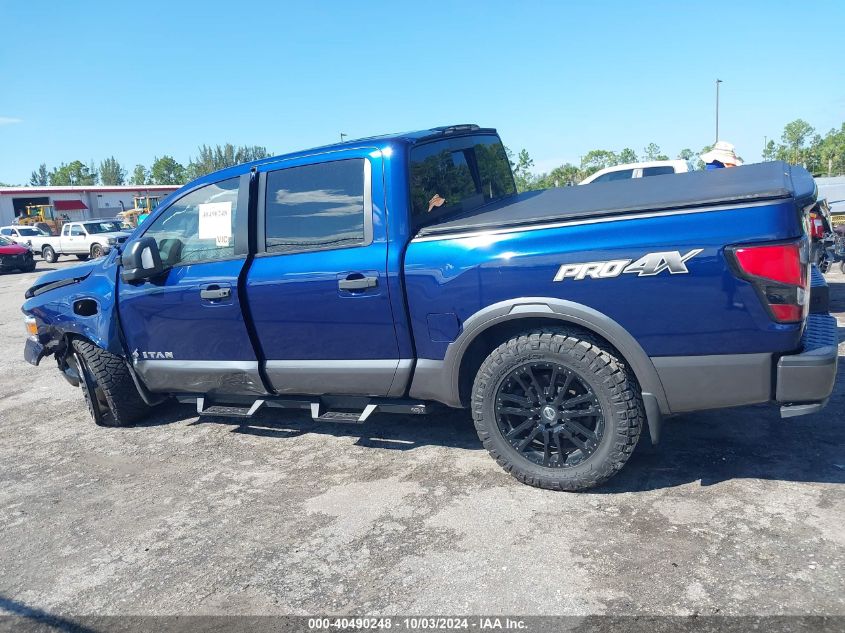 2017 Nissan Titan Pro-4X VIN: 1N6AA1E56HN569491 Lot: 40490248