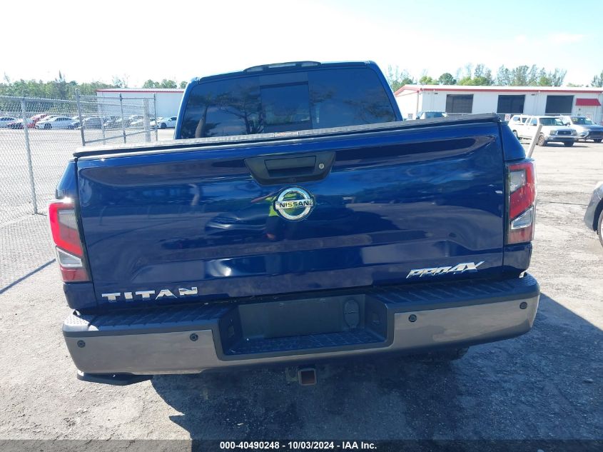 2017 Nissan Titan Pro-4X VIN: 1N6AA1E56HN569491 Lot: 40490248