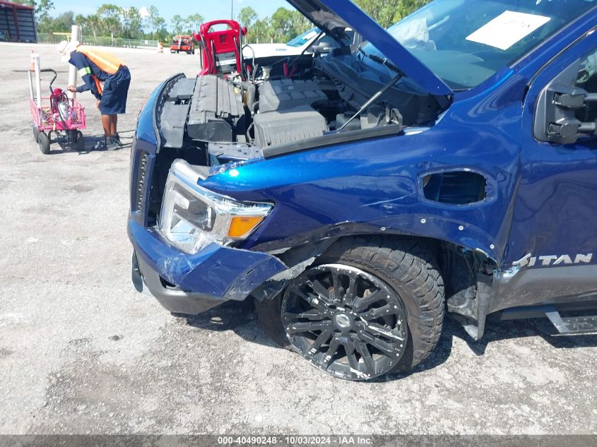 2017 Nissan Titan Pro-4X VIN: 1N6AA1E56HN569491 Lot: 40490248