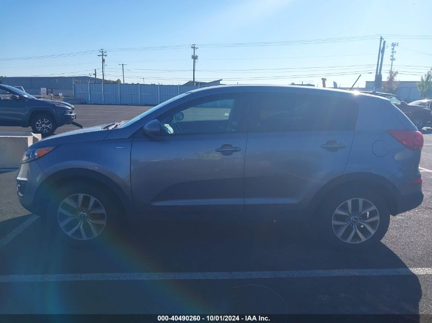 2014 Kia Sportage Lx VIN: KNDPBCAC5E7622790 Lot: 40490260